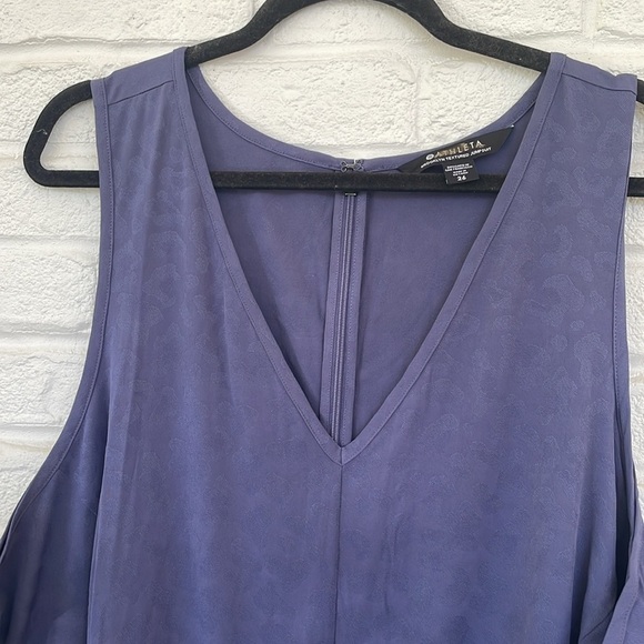 NWTAthleta Brooklyn Textured Jumpsuit Medieval Violet - Picture 6 of 11